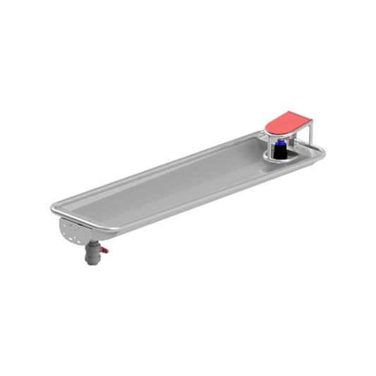 Waterbak RVS rond