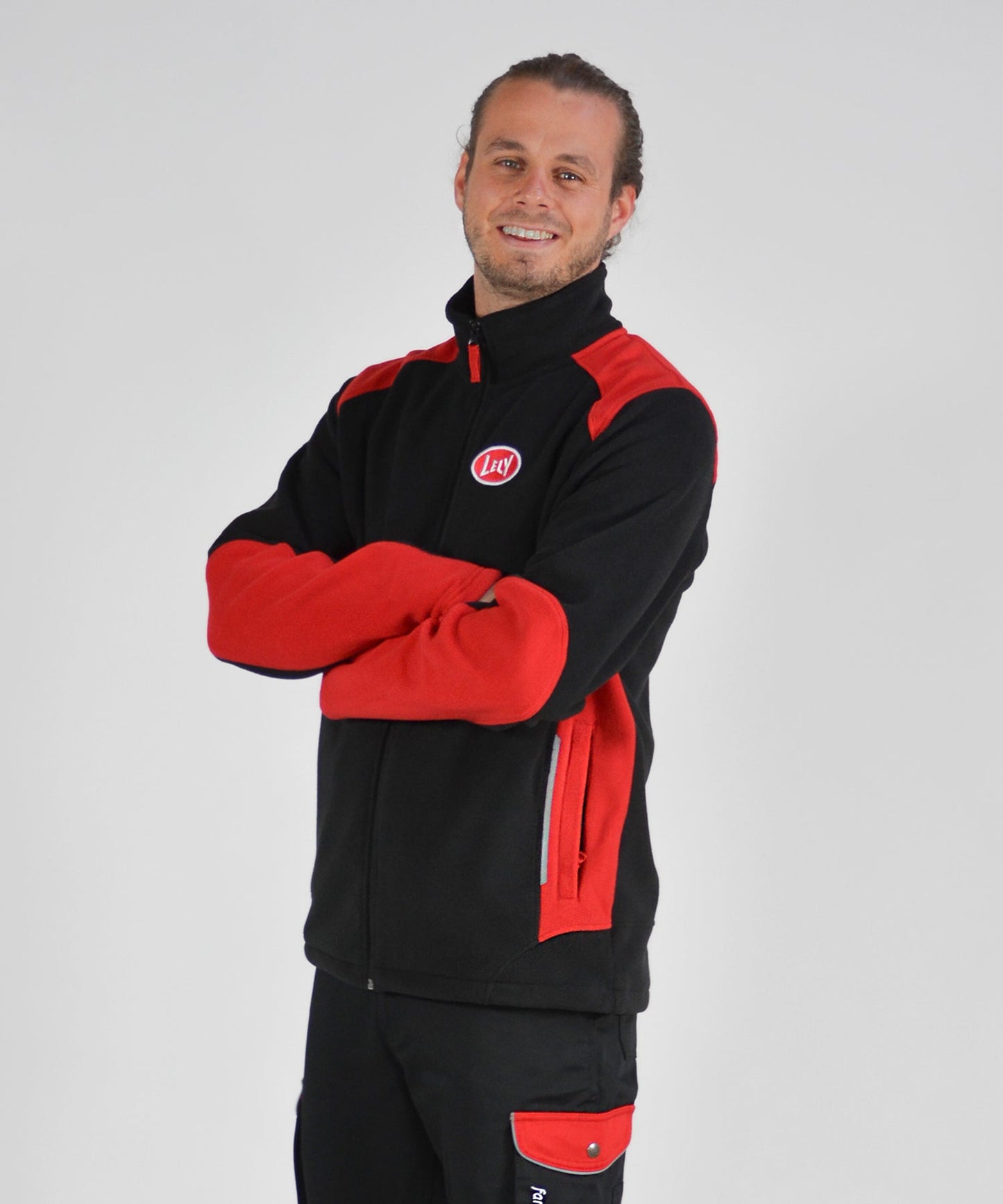 Fleece jas heren