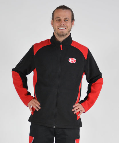 Fleece jas heren