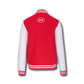 Jas unisex rood/wit