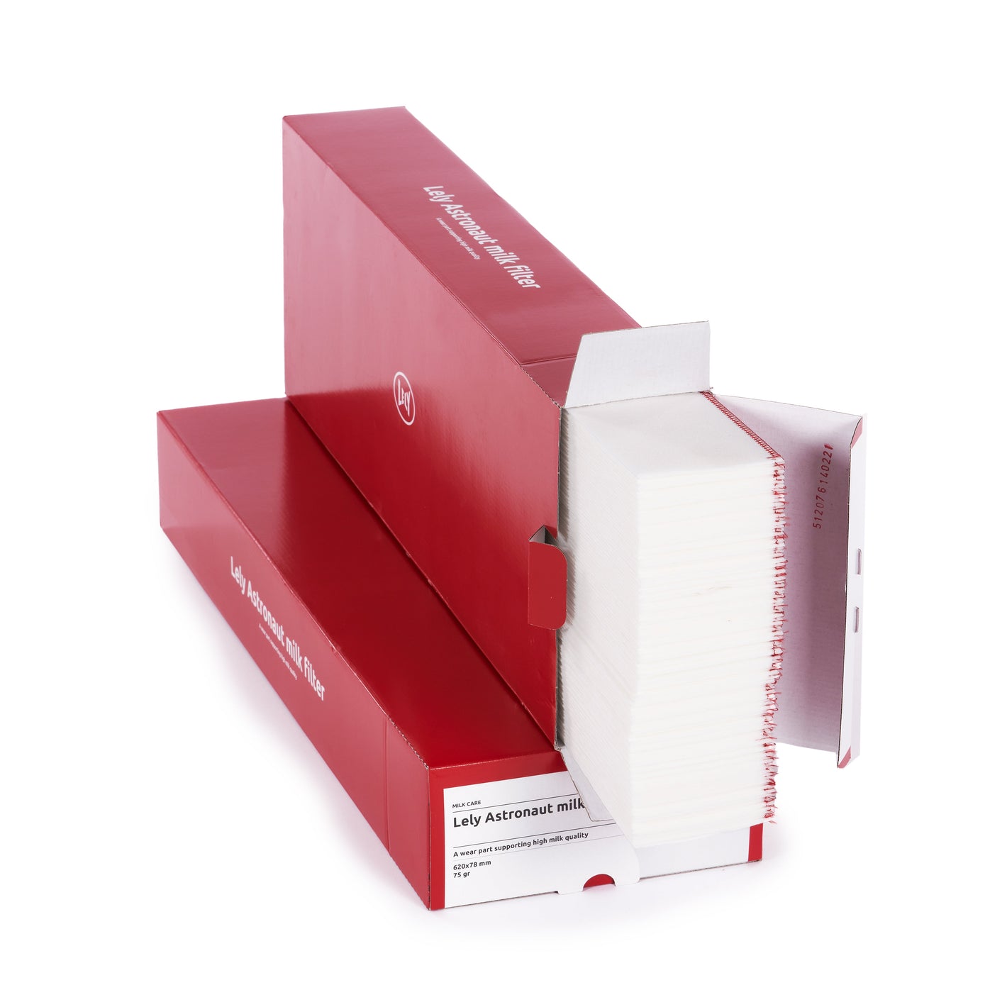 Melkfilters 75gr, 200 stuks