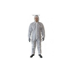 Polypropylene overall, wit XL, 50 stuks