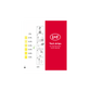 Test strips voor borstelreiniging, 100 st