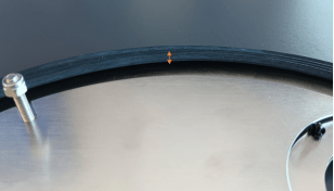 Top rubber afdichting collector